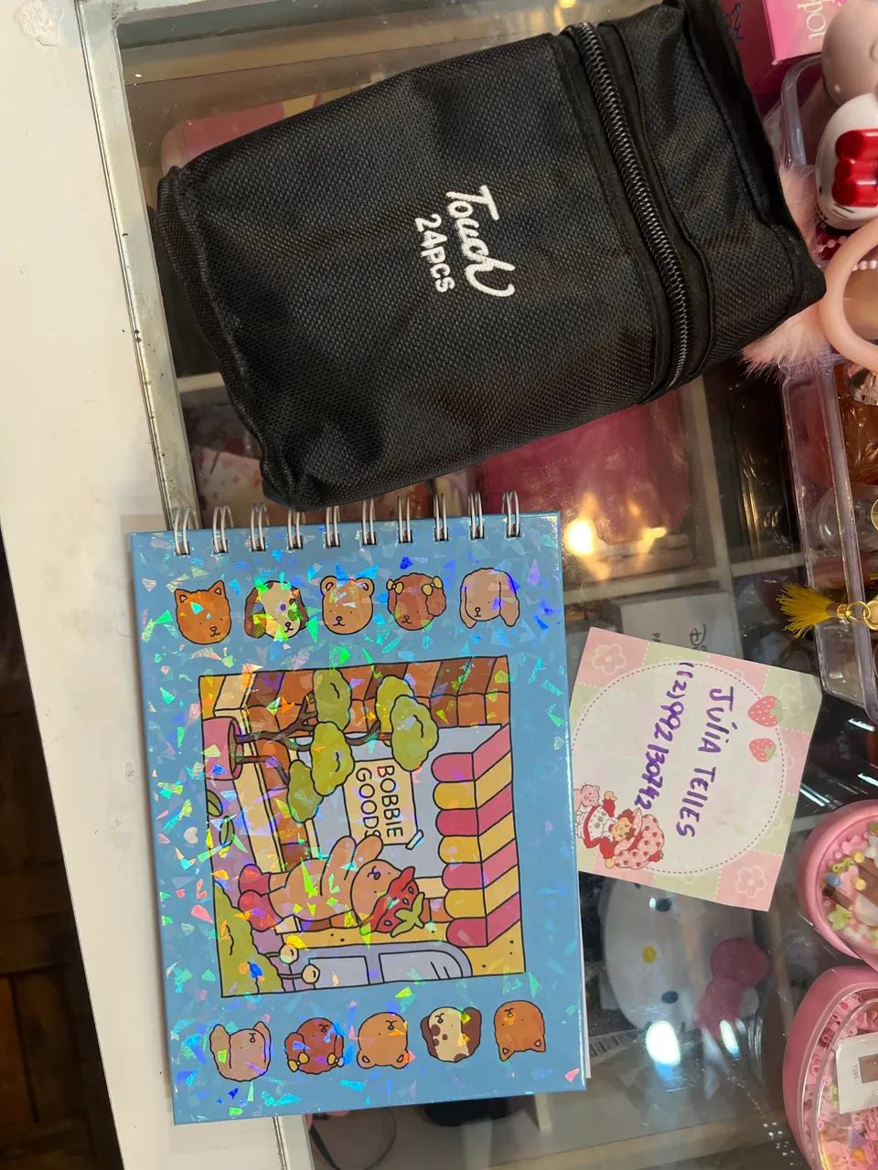 Kit24 Canetas Marcadoras e Caderno de Pintar 427576988324352001
