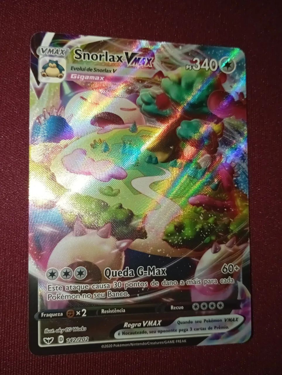 snorlax vmax pokemon card value Snorlax VMAX - 142/202 - Sword & Shield main image 0
