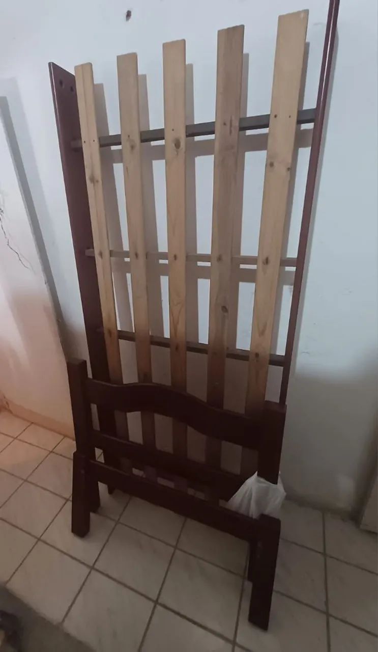 Cama de solteiro com colchão - Foto 3