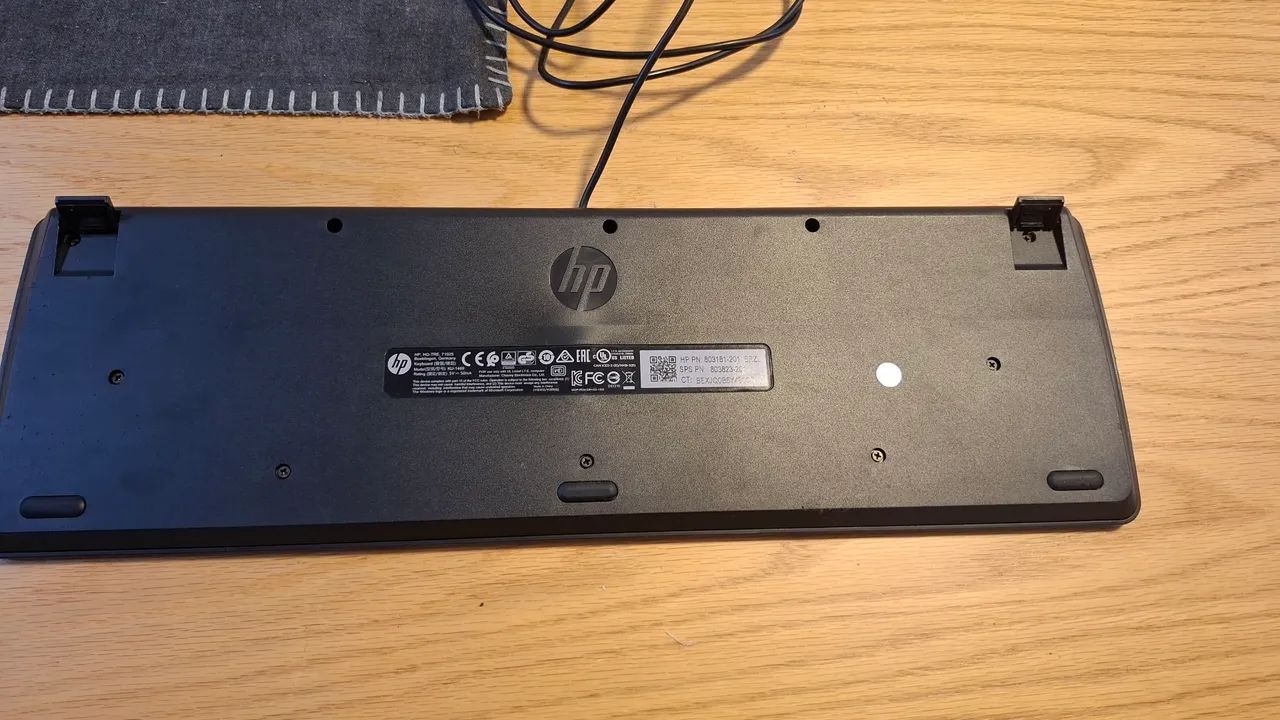 Teclado de escritório usado hp - Foto 2