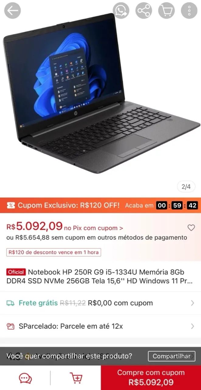 Notebook HP  - Foto 2