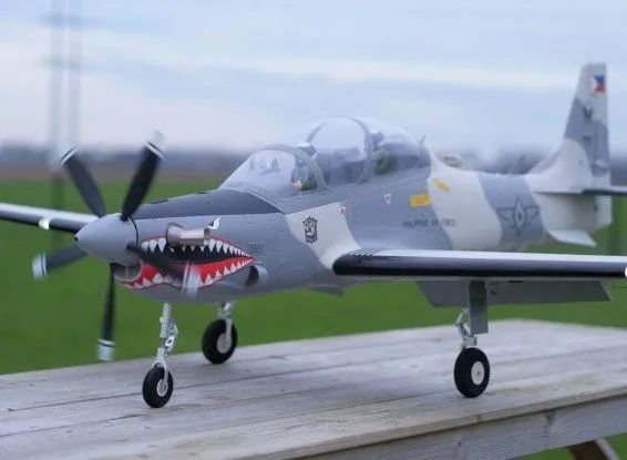 Super Tucano Cnhl 1600mm + Bat. 4000mah 6s-brinde
