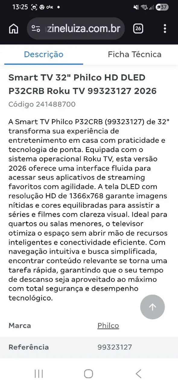 TV Philco Fast Smart 32 Hd nova - Foto 4