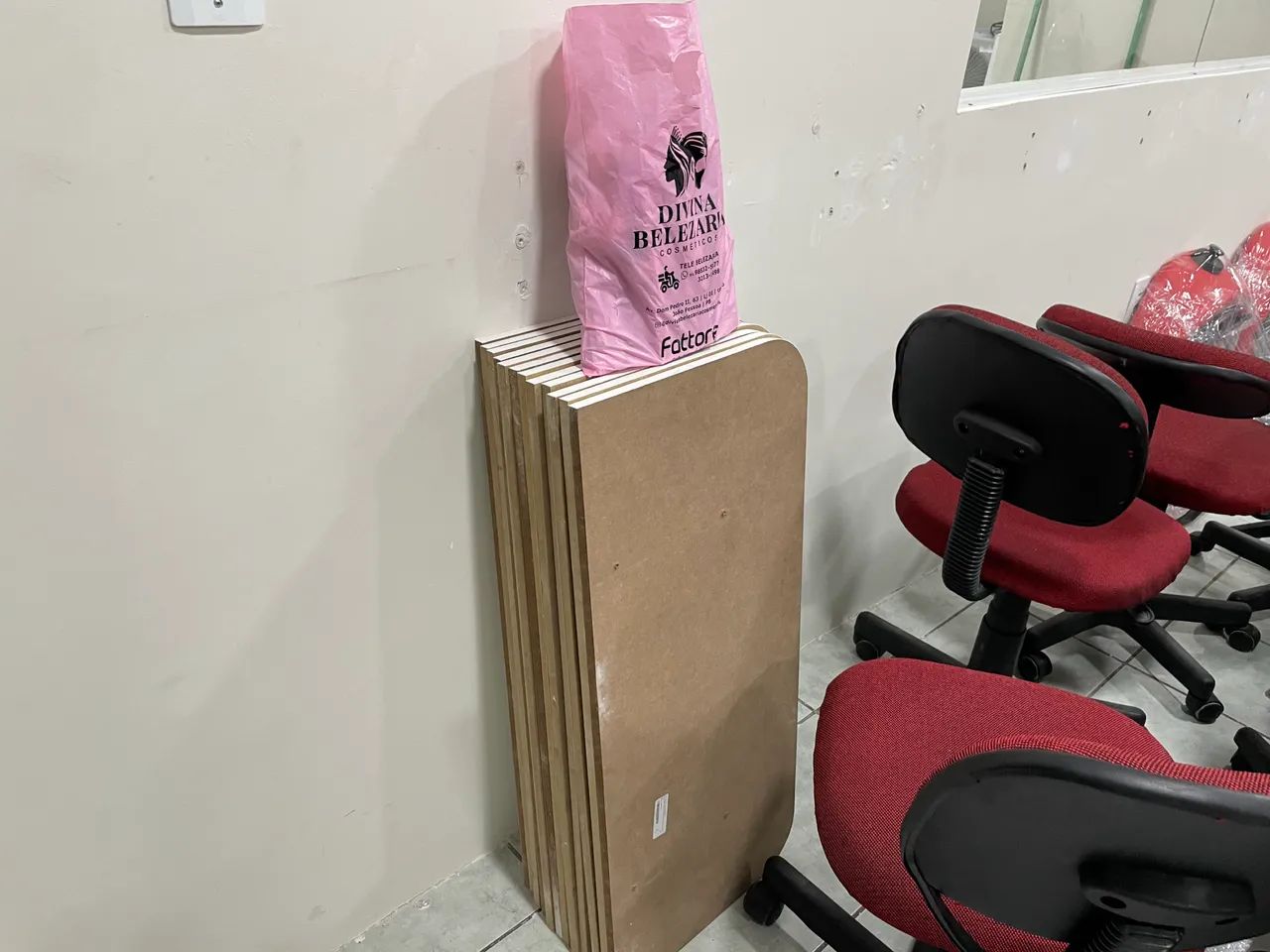 Escrivaninha sofisticada; e Bancada em MDF - Foto 3