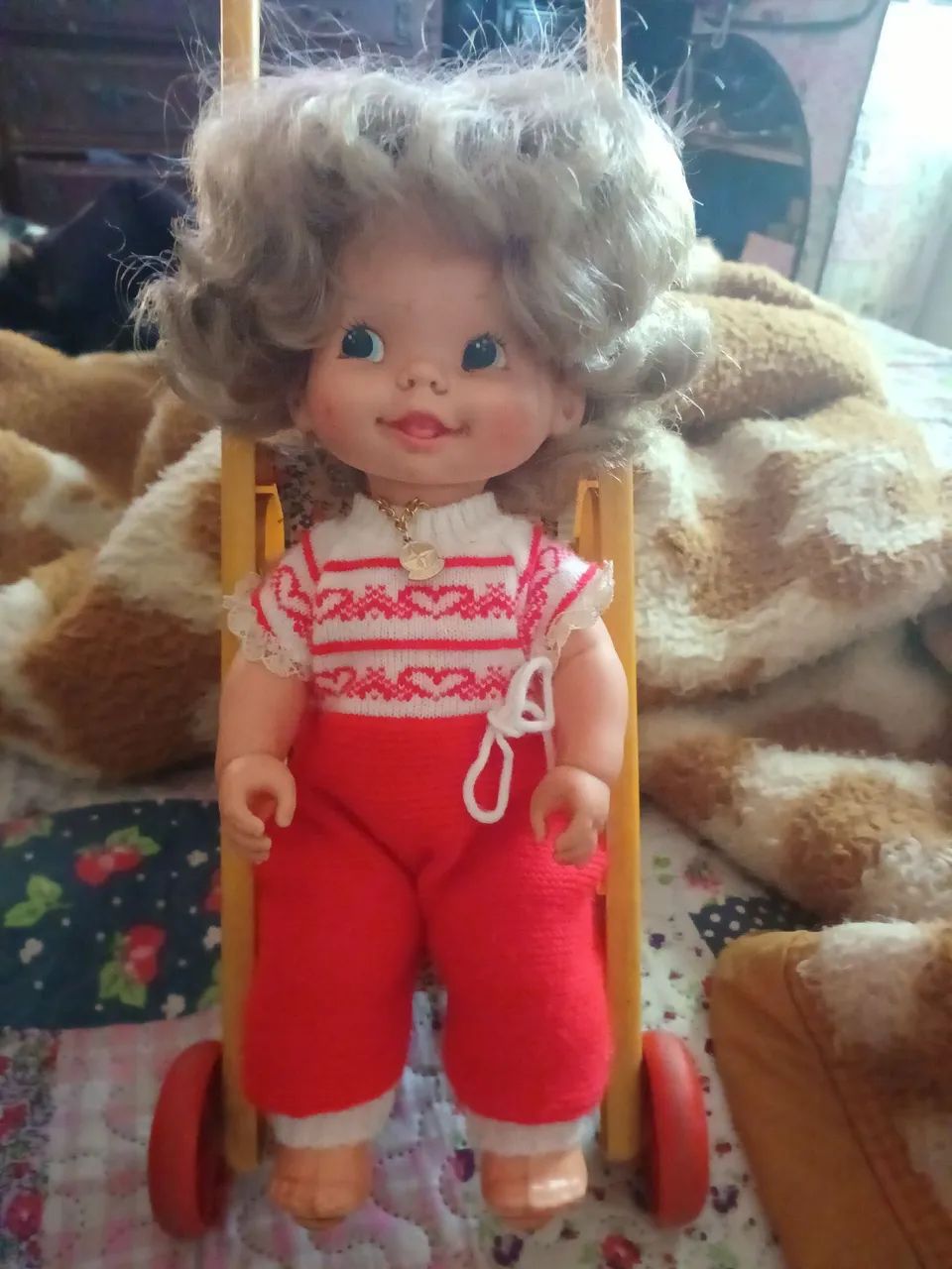 Boneca estrela antiga.  - Foto 2