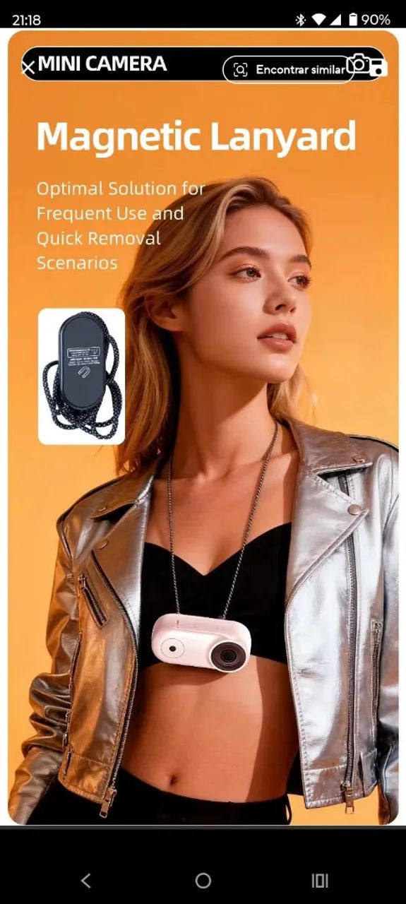 Camera de acao Full hd nova - Foto 5