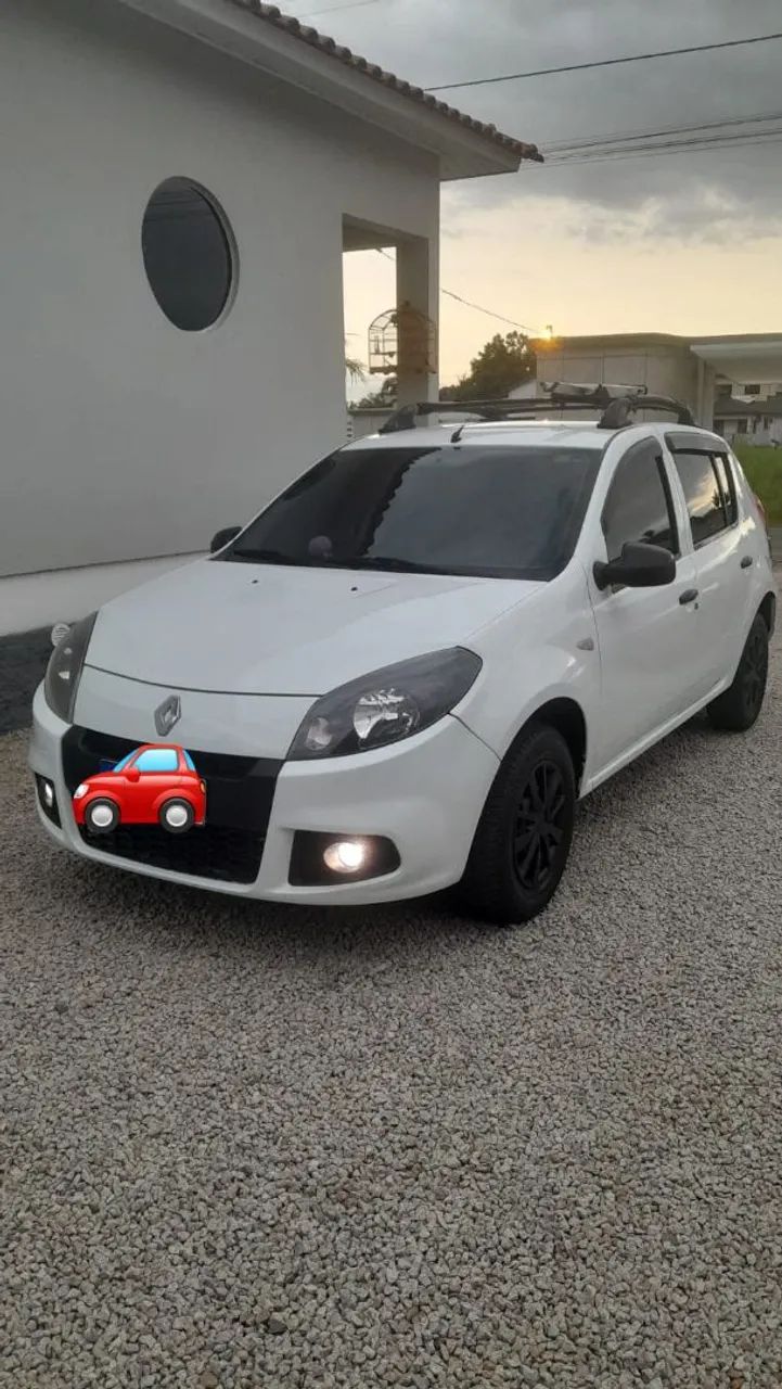 Renault Sandero Authentique Hi-flex 1.0 16V 5P 2012 - Foto 2