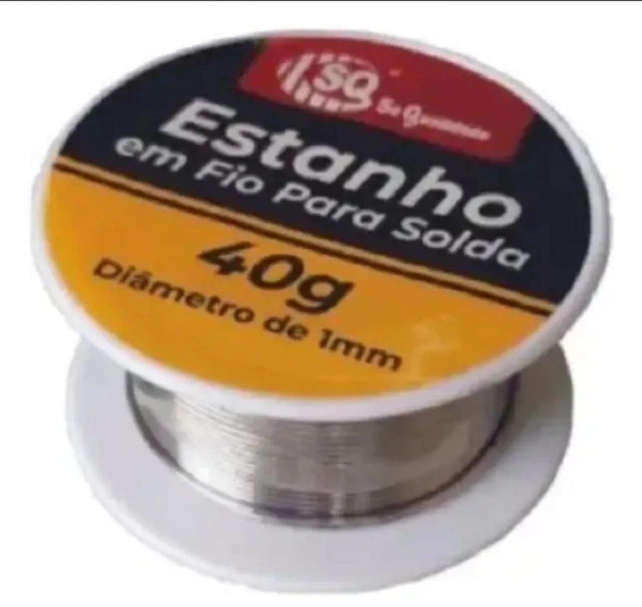 Estanho De Solda 1mm 40 Gramas.<br> - Foto 2