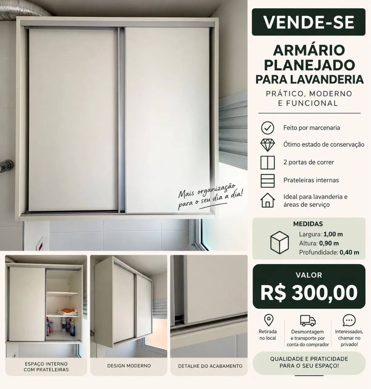 Móveis lavanderia  - Foto 2