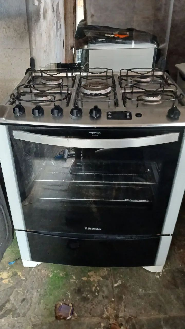 Fogão Electrolux 5 bocas automático 