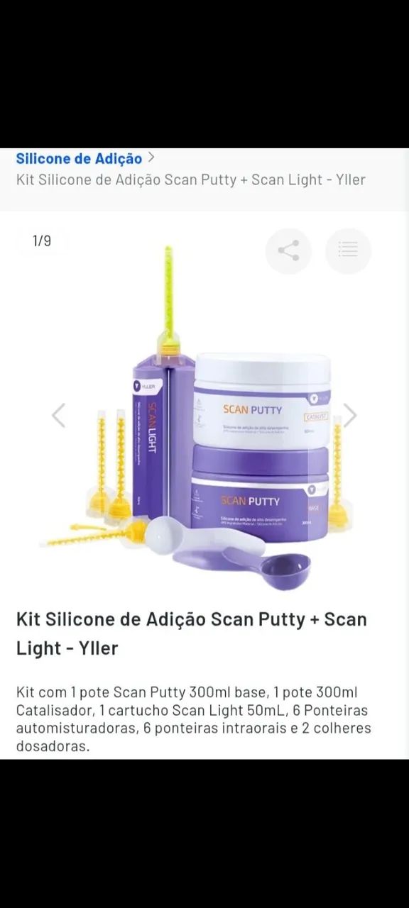 Kit de silicone de adição 
