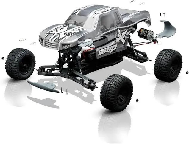 Automodelo 1/10 2wd Horizon Hobby ECX AMP MT