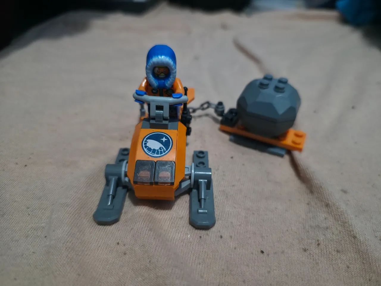 Lego city moto de neve