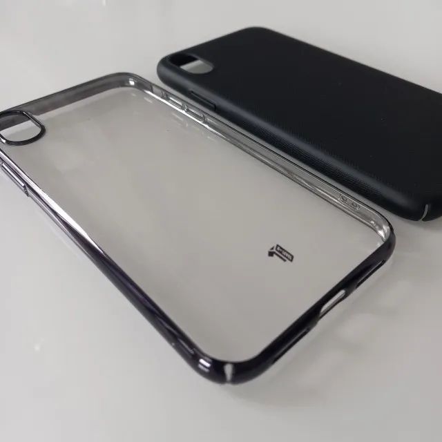 Capa para iPhone XR X-Level Preta ou Transparente - Foto 3