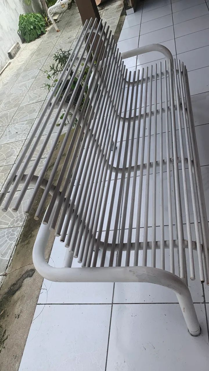 Banco de metal para jardim - Foto 3