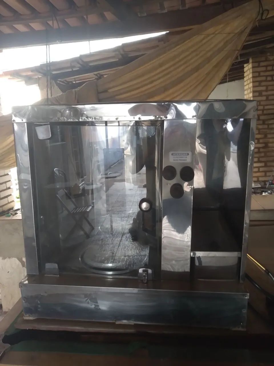 Vende se máquina de churrasco grego semi nova - Foto 5