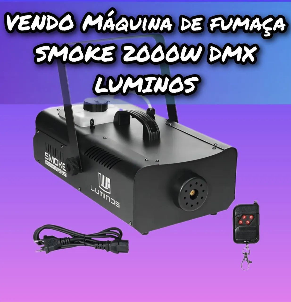 Máquina de fumaça