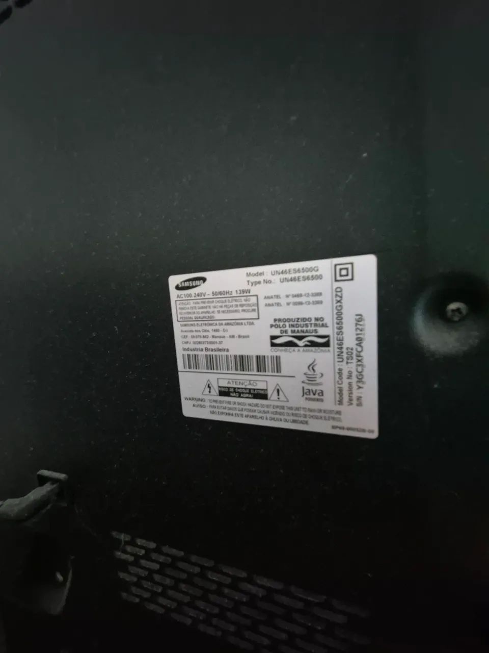 Vendo tv samsung 46 polegadas - Foto 2