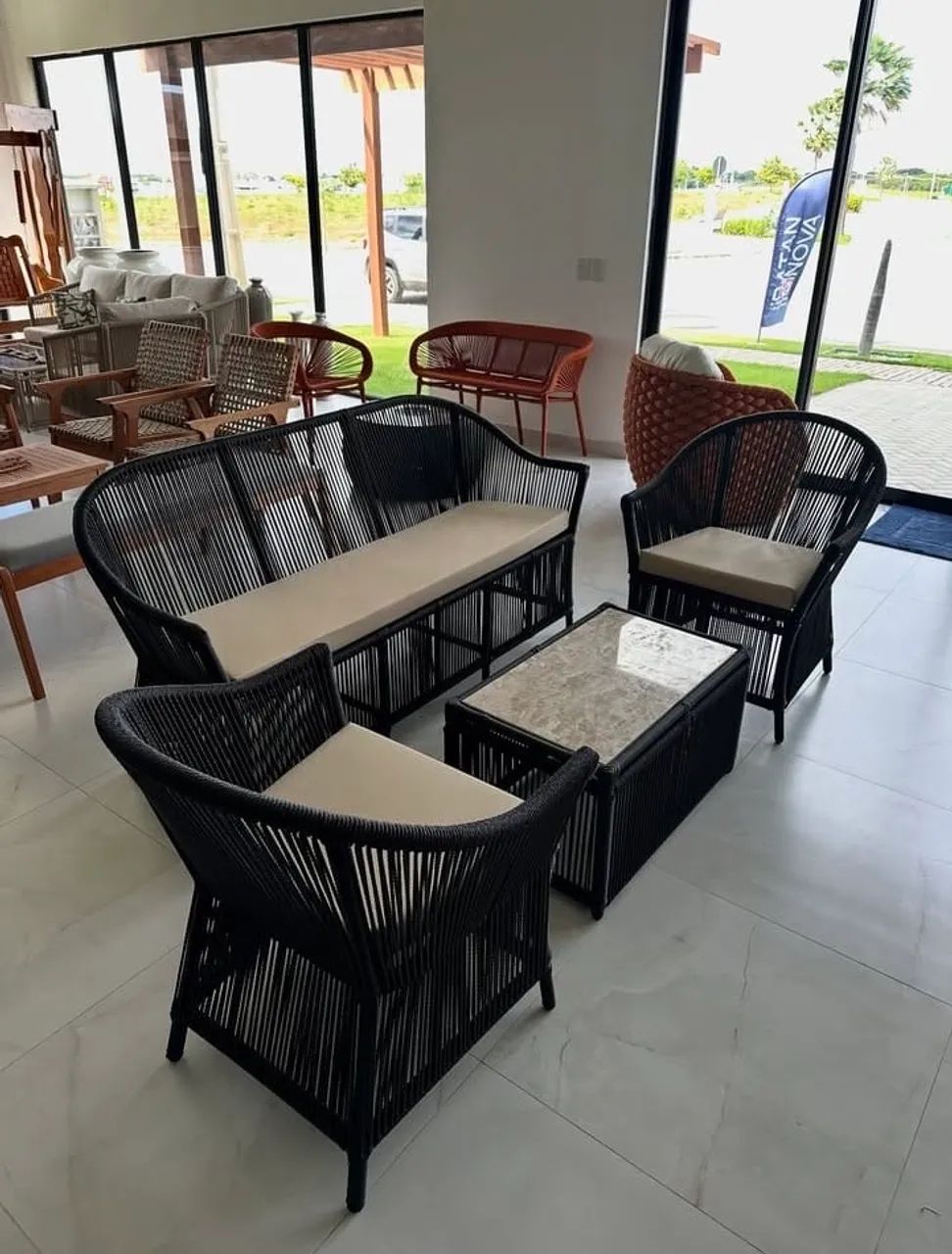 Conjunto para jardim