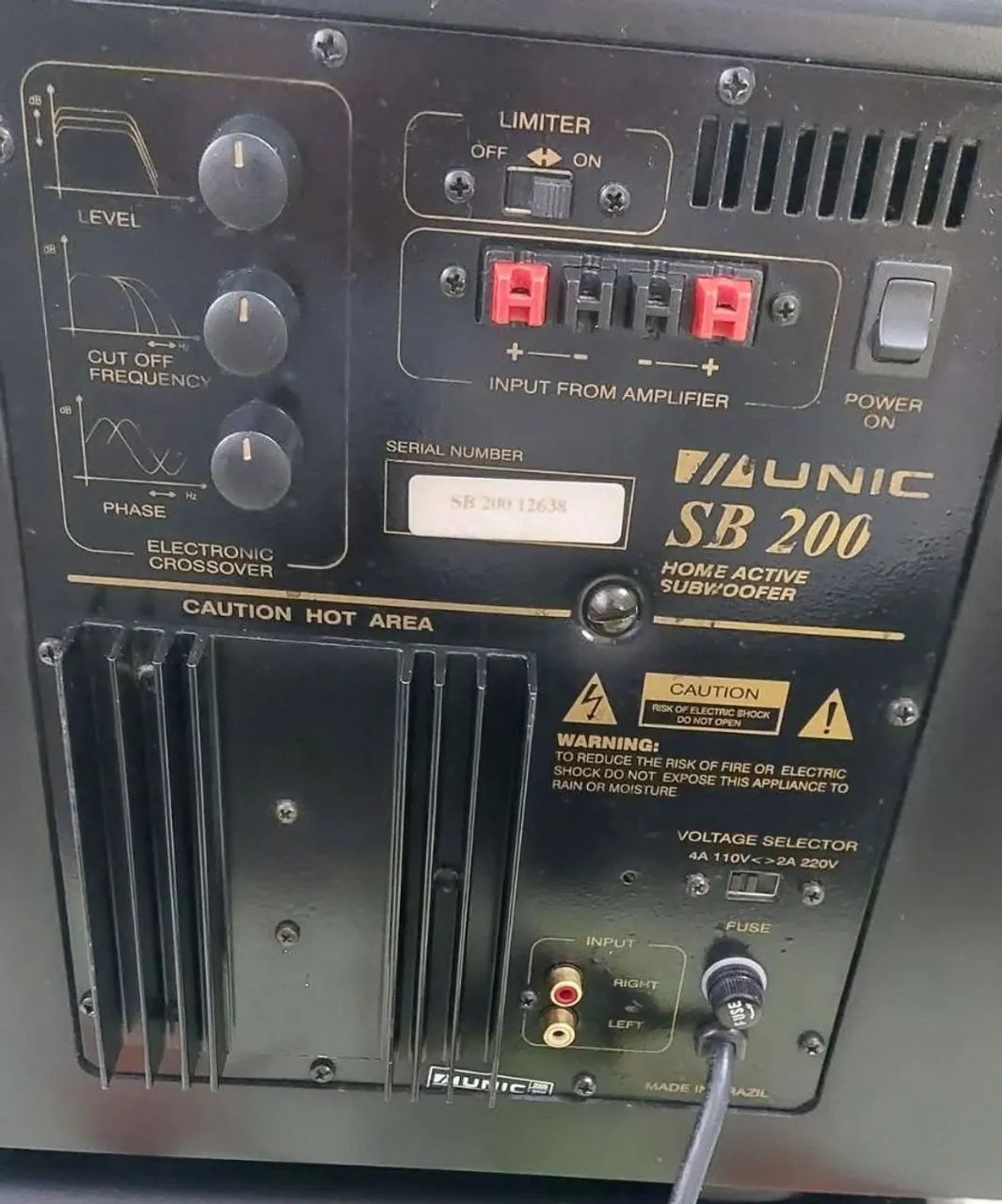Subwofer ativo SB 200 unic - Foto 3