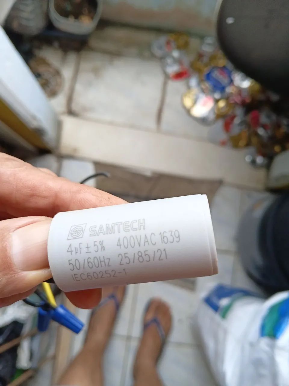 Capacitar de 400 vac 4f 5%Sam tech - Foto 4
