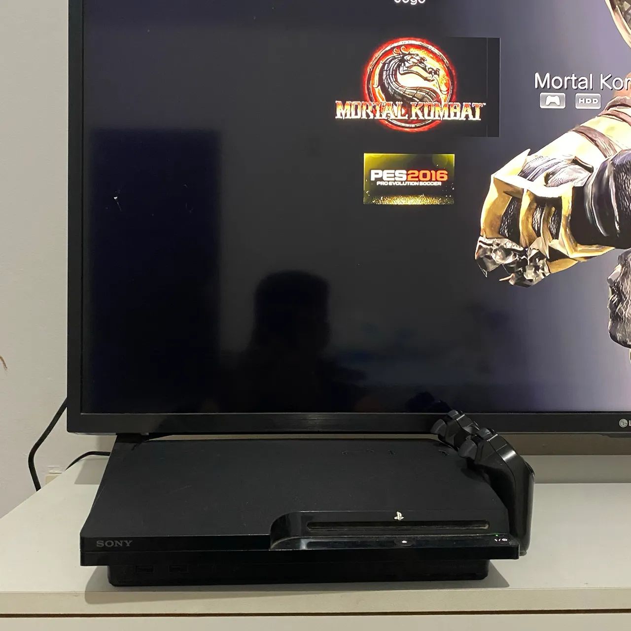 Ps3 com Jogos e Loja/Entrega Grátis  - Foto 3