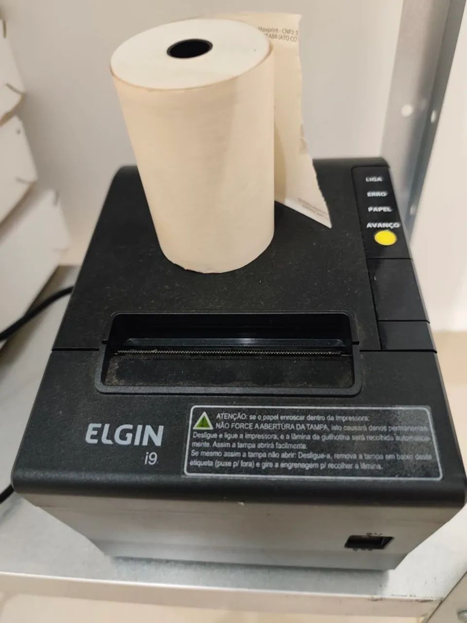 impressora térmica Elgin i9 com 20 rolos - Foto 3