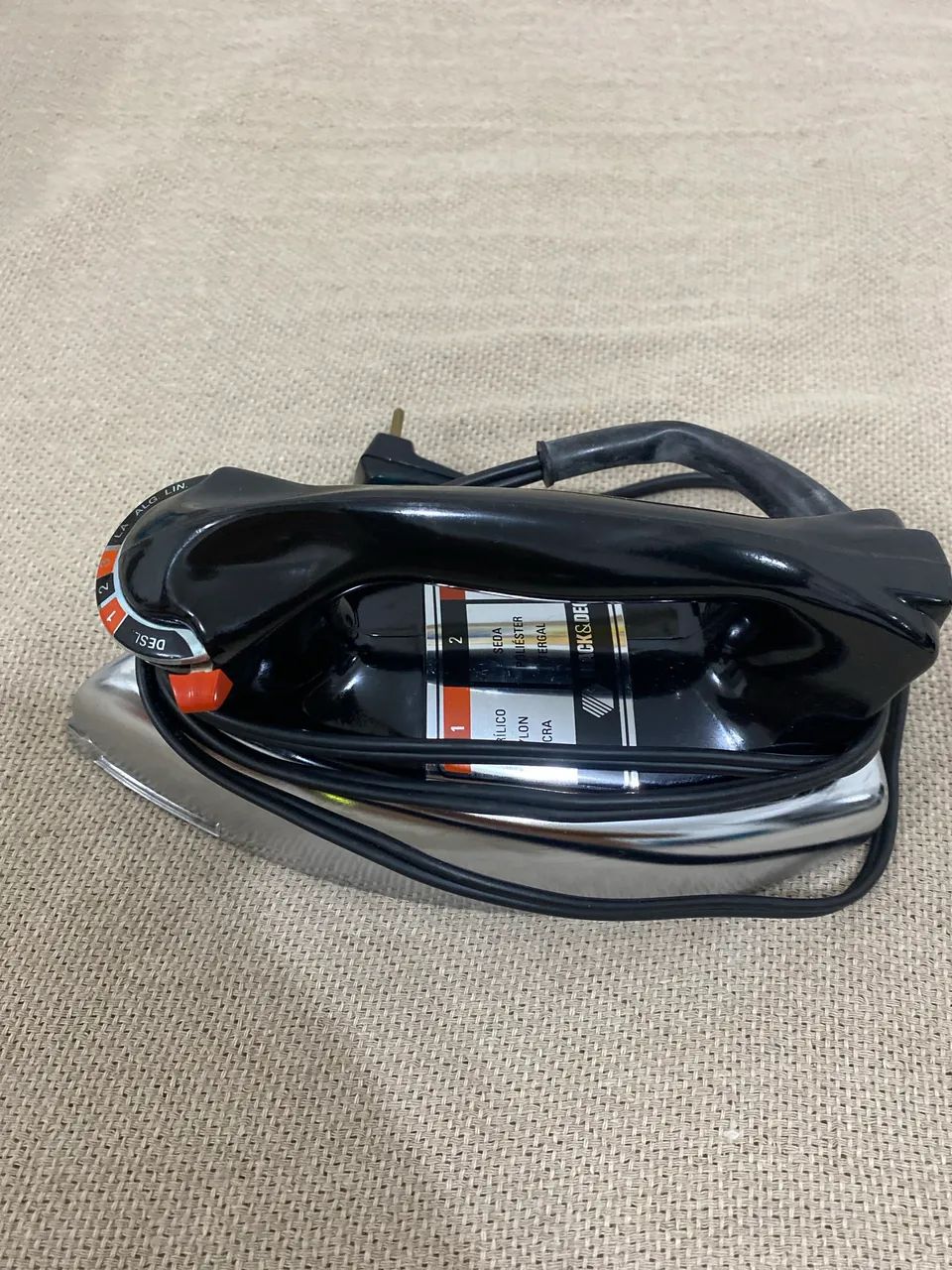 Ferro de Passar Black Decker Usado