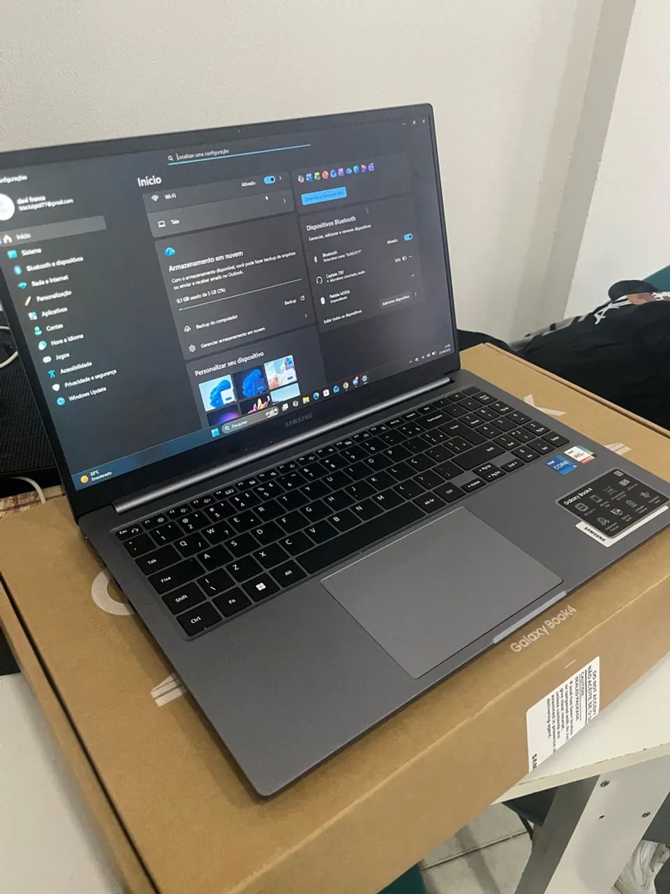 GALAXY BOOK 4 MUITO NOVO - Foto 2