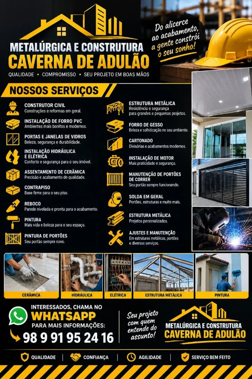 Reformas e manutenção 