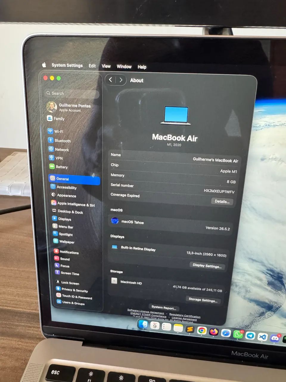 MacBook Air M1 8GB 256GB SSD - Novíssimo! - Foto 3