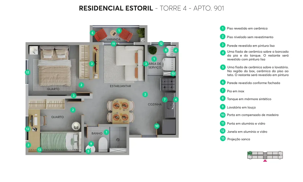 PLANTA 35m²