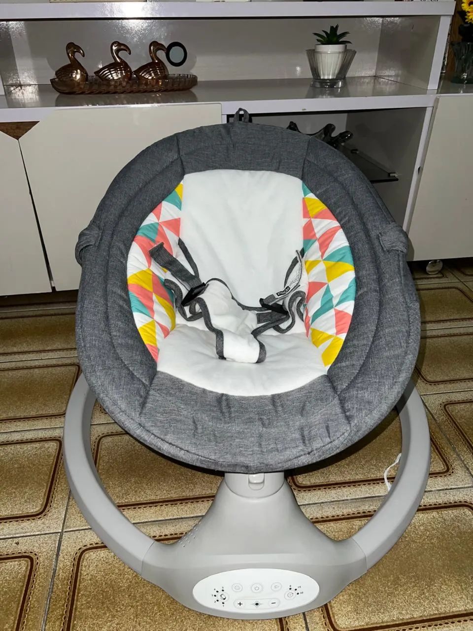 Cadeirinha de balanço infantil elétrica  - Foto 3