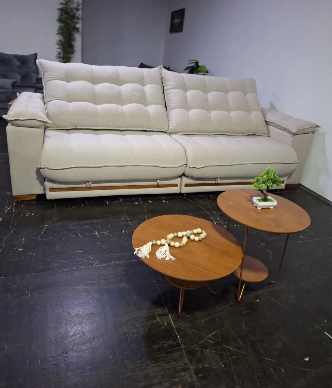 Sofá retrátil e reclinável 2,90 mt 