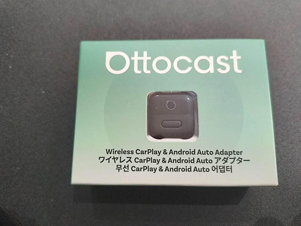 Adaptador Ottocast Android Auto e Apple Carplay sem fio 