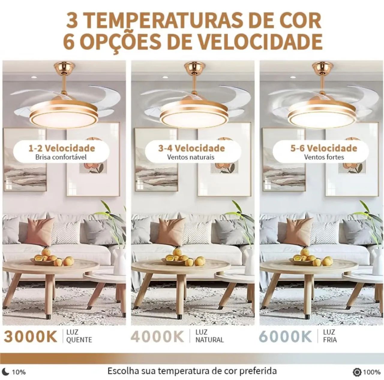Ventilador de teto - Foto 3