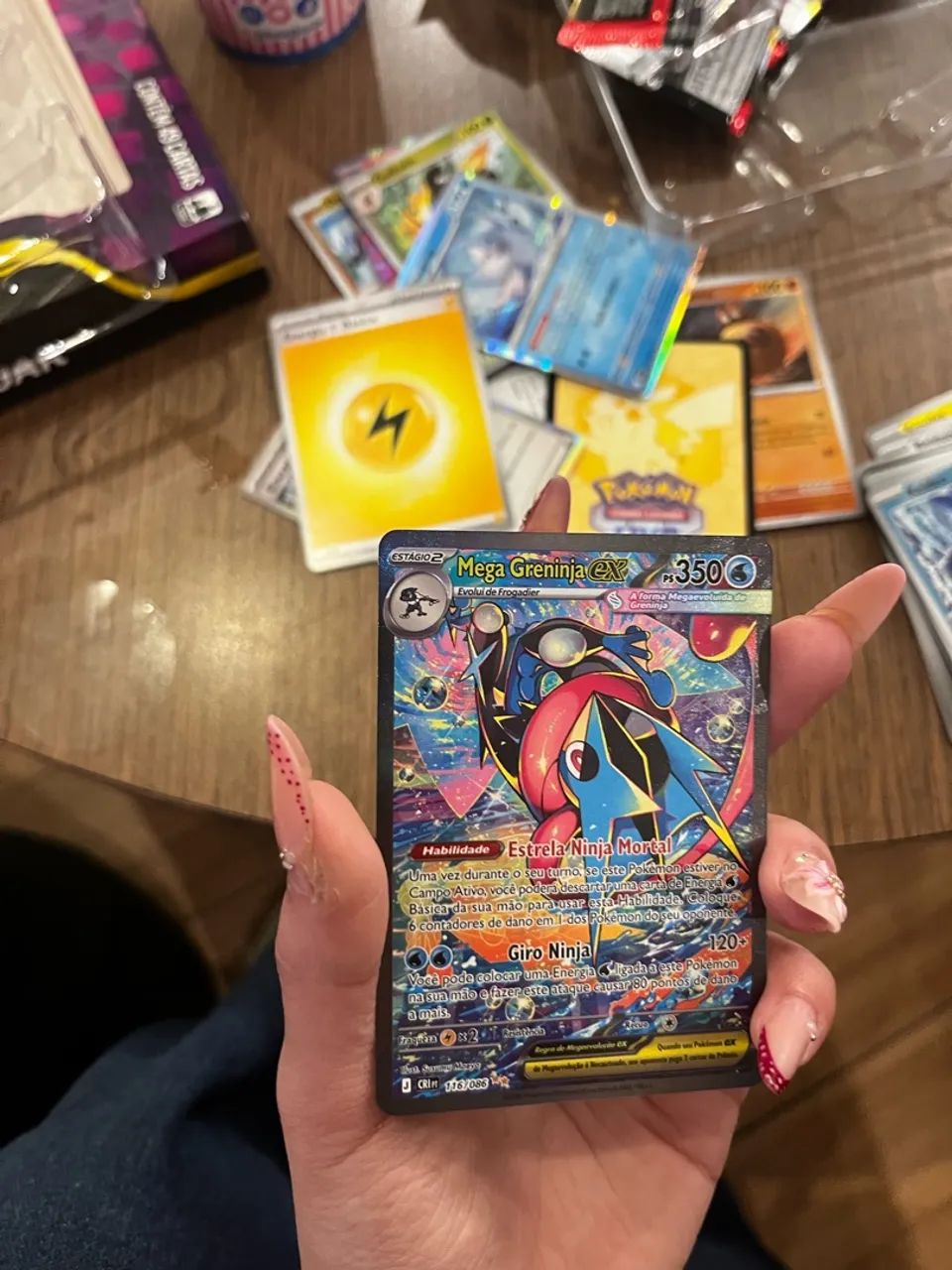 Carta Pokémon greninja ex - Foto 3