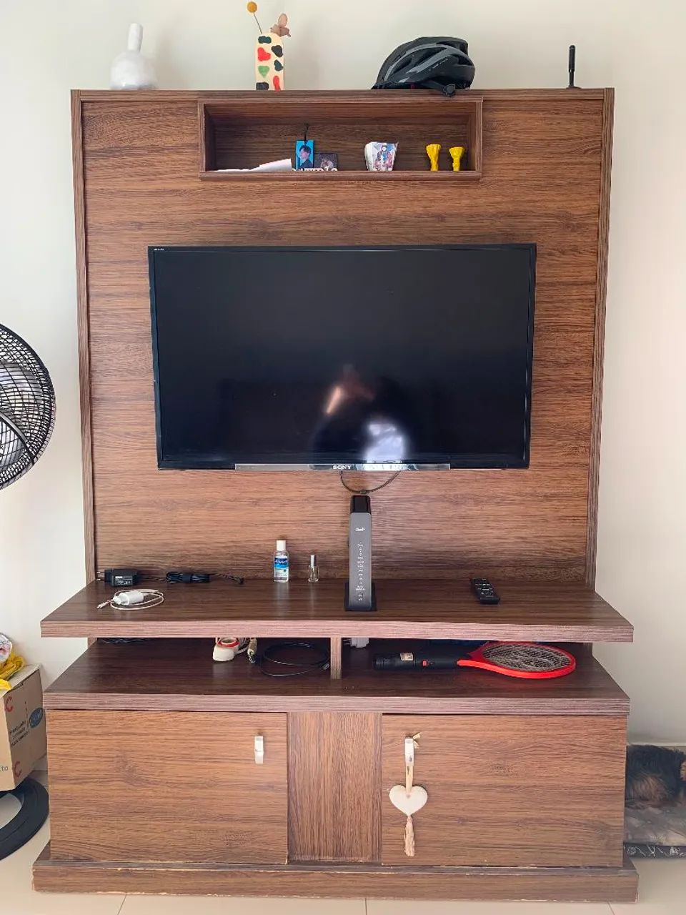 Rack com TV