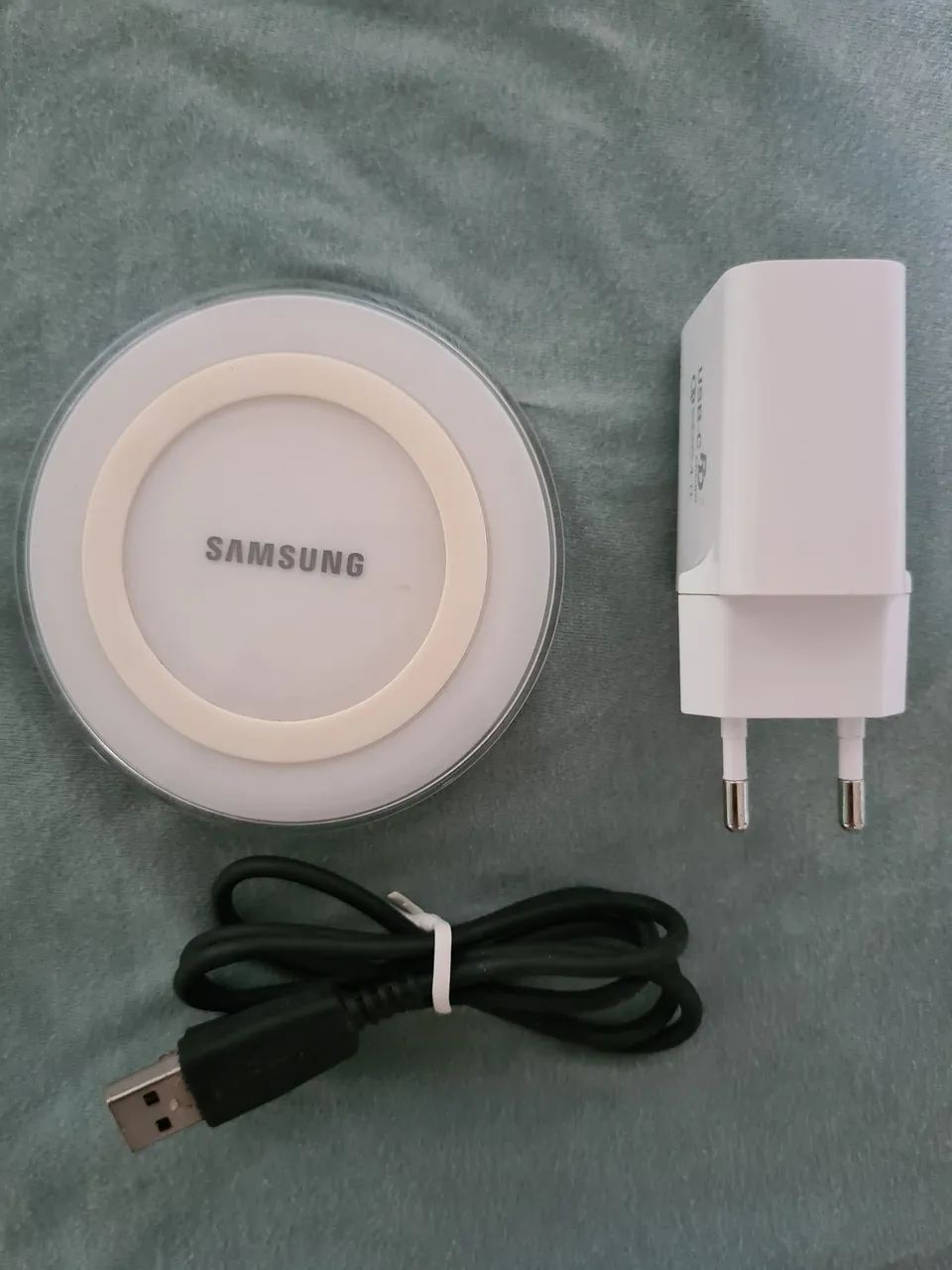 Carregando wireless charger Samsung