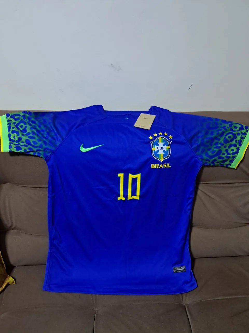  camisa original do brasil n 10 - Foto 3
