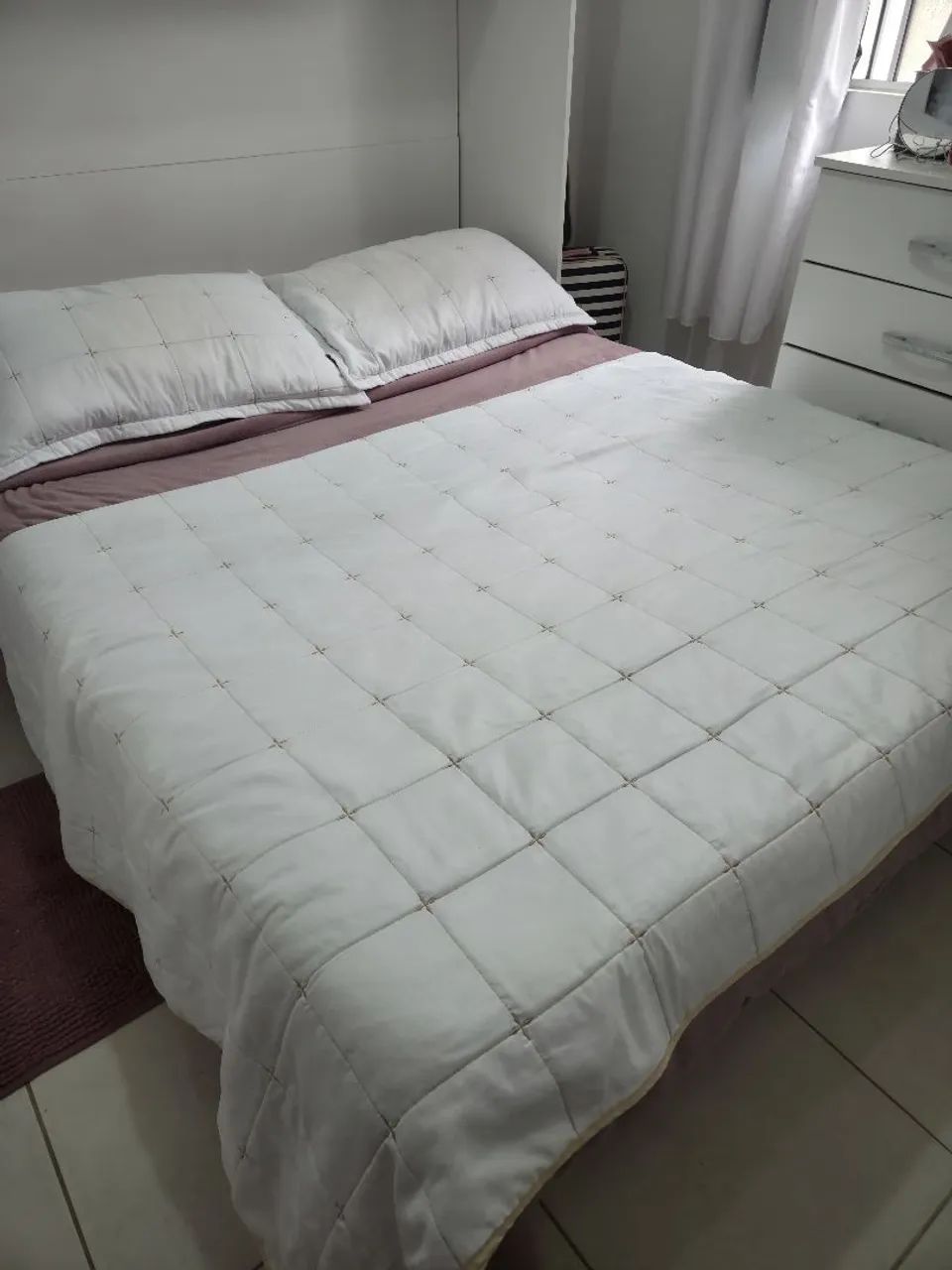 Cama de casal Ortobom