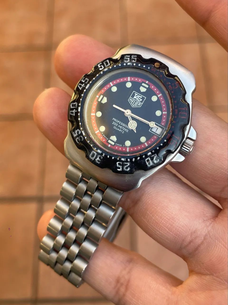 Relógio Tag Heuer Fórmula 1 Original Vintage Antigo  