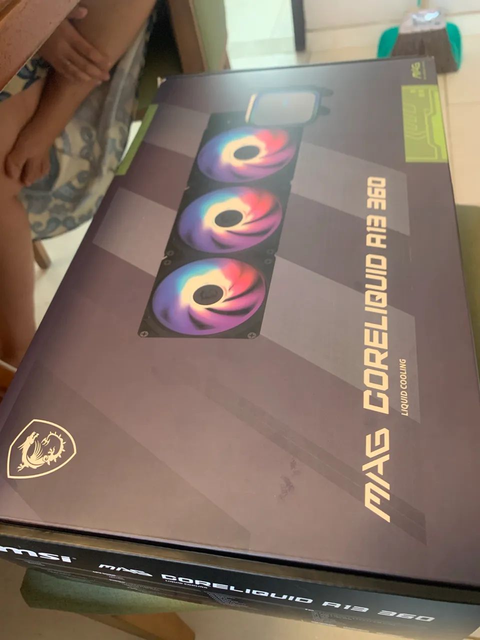 Watercooler MSI a13 360 Nunca usado. - Foto 2