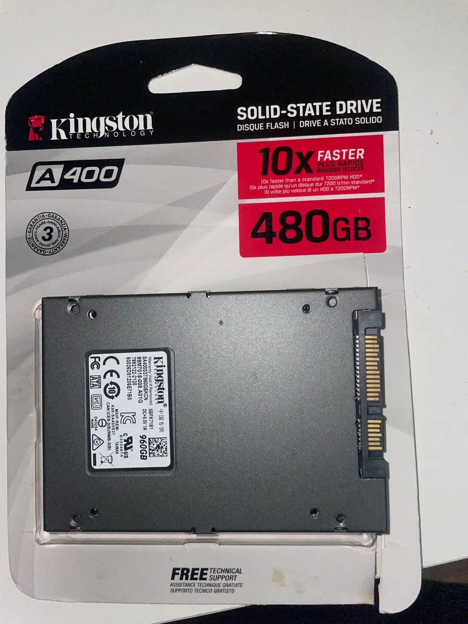 SSD SATA 480gb - Foto 4