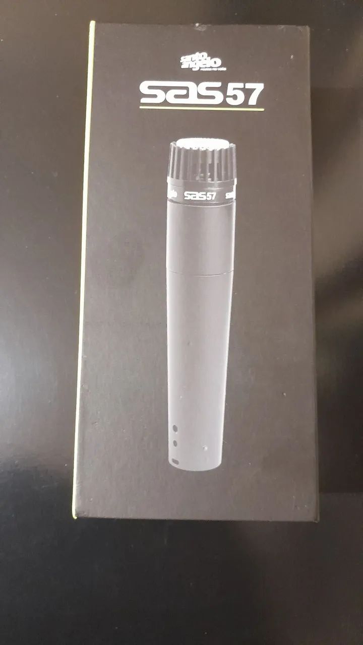 Microfone para instrumentos musicais Santo Ângelo modelo SAS 57