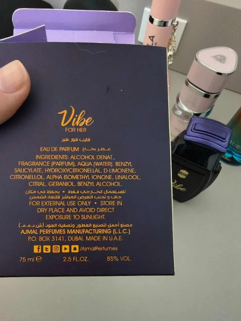 Ajmal Vibe Eau de Parfum - Foto 5
