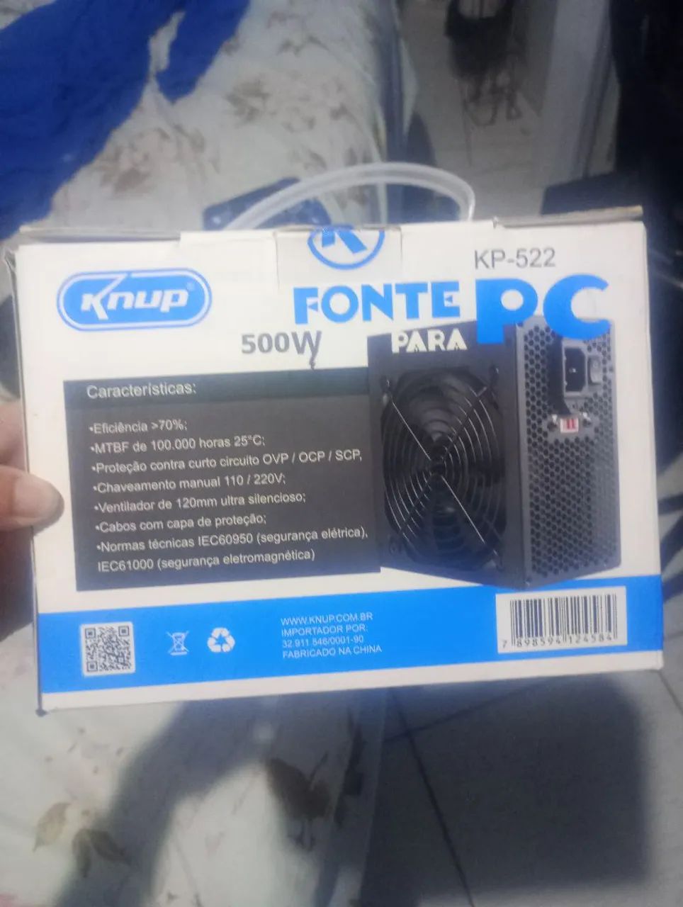Fonte knup 500w kp-522 - Foto 2
