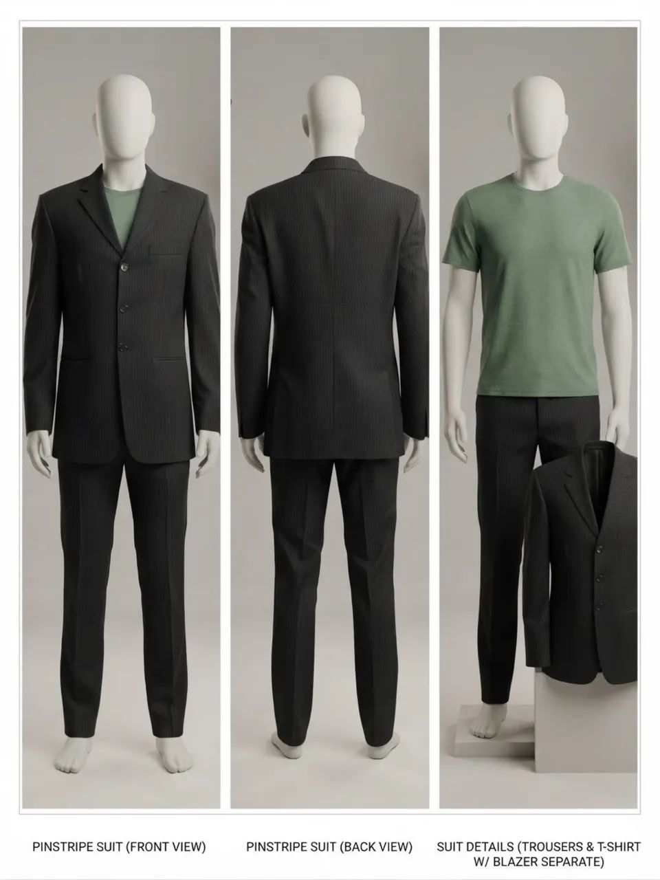 Terno Social Completo (Blazer + Calça) TAM 34 e 36 - Foto 2