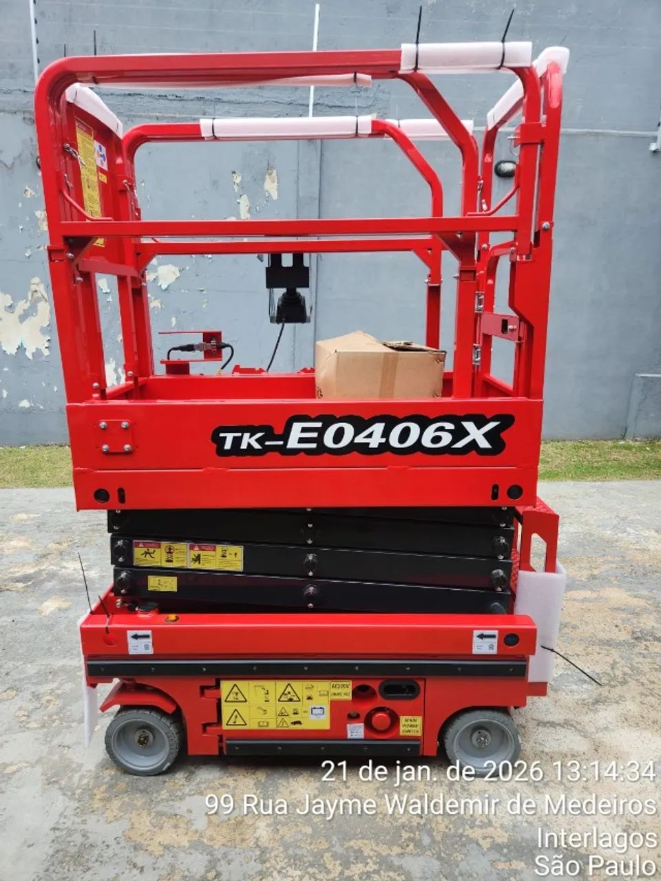 PLATAFORMA ELEVATÓRIA TIPO TESOURA TK-E0406X - Foto 4