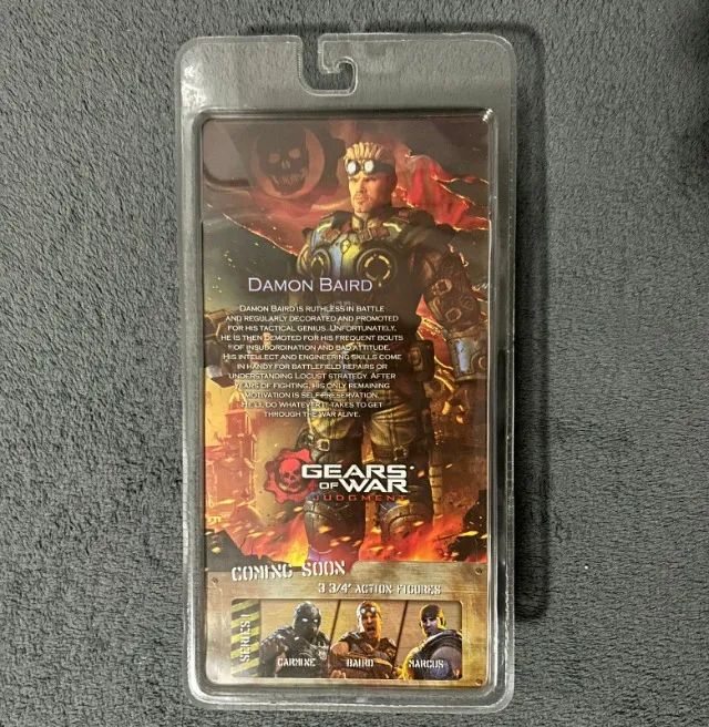 gears of war neca baird judgment lacrado player select - Foto 2